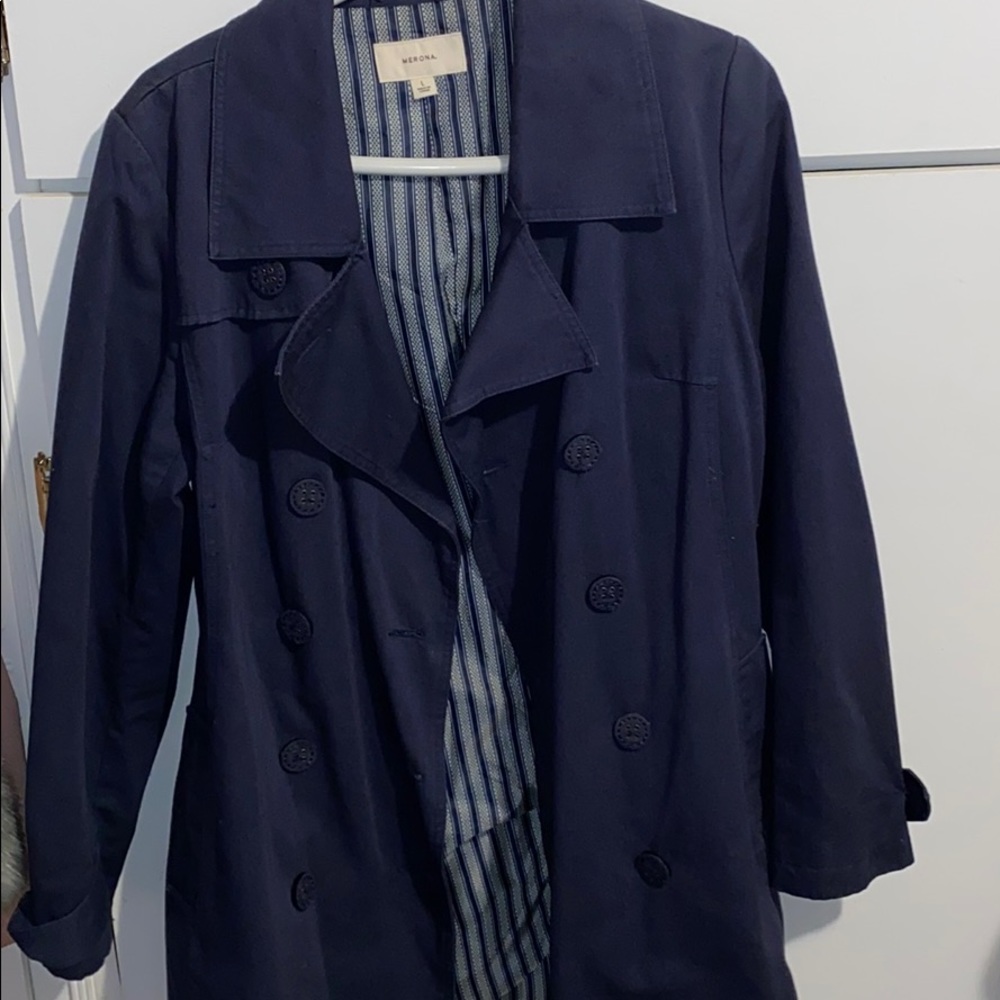 Navy blue jacket
